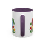 Amsterdam Coffee Mug | Netherlands Travel Souvenir | Porcelain Decal City Gift | 11oz 15oz Accent Mug