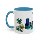 Orlando Coffee Mug | United States Travel Souvenir | Porcelain Decal City Gift | 11oz 15oz Accent Mug