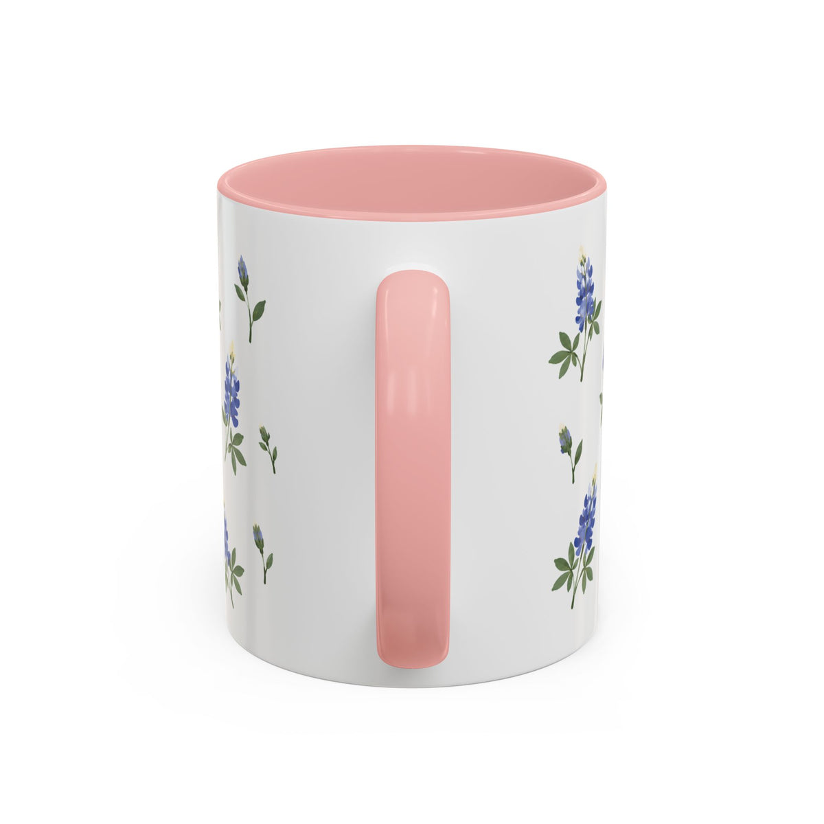 Texas Bluebonnet Mug, State Flower Floral Coffee Cup, 11oz Botanical Gift