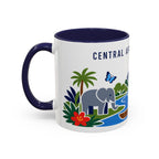 Central African Republic Coffee Mug | Travel Souvenir Accent Mug | Country Gift Ceramic Cup 11oz 15oz