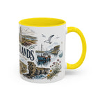 Orkney Islands Mug, Scotland Travel Souvenir, Bucket List Gift, Accent Ceramic Coffee Mug 11oz 15oz