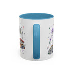 Mexico City Coffee Mug | Mexico Souvenir Travel Gift | Accent Color Ceramic 11oz 15oz
