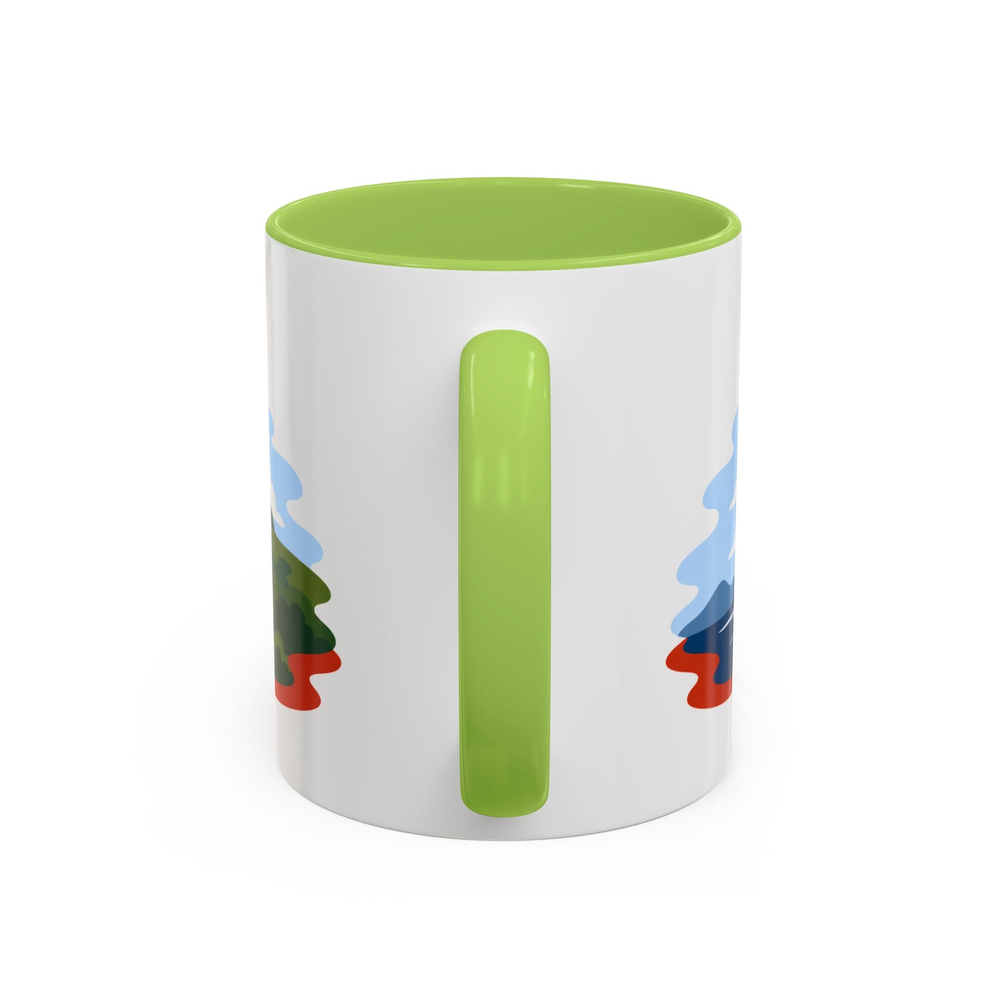 Faroe Islands Coffee Mug | Travel Destination Souvenir Gift | Accent Color Ceramic 11oz 15oz