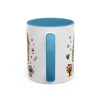 Colmar Illustrated Travel Mug | France Souvenir Accent Coffee Mug | 11oz 15oz Ceramic Cup