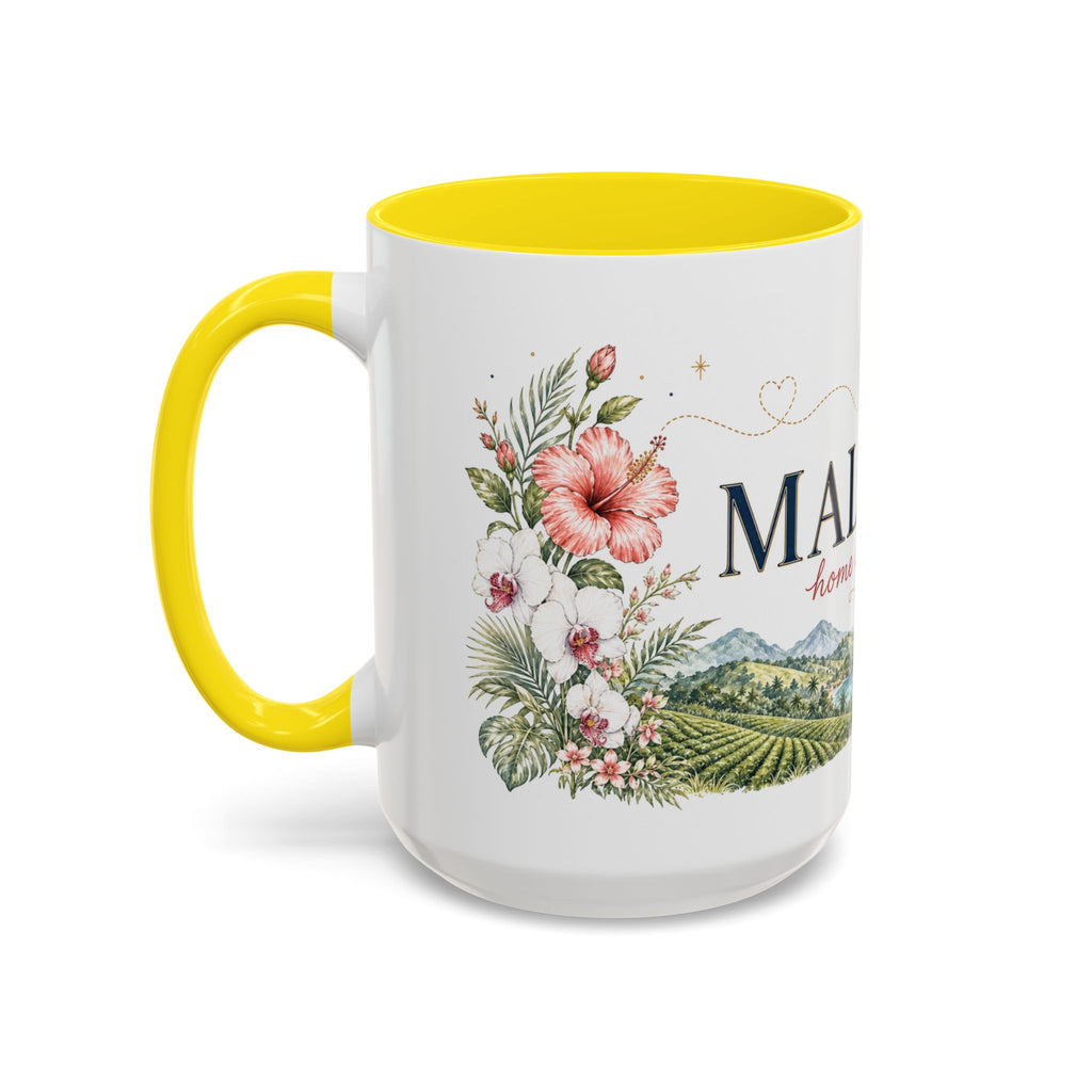 Malaysia Home Country Mug | Moving Away Gift | Long Distance Friendship | 11 oz 15 oz Accent Mug
