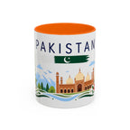 Pakistan Coffee Mug | Travel Souvenir Accent Mug | Country Gift Ceramic Cup 11oz 15oz