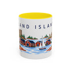 Åland Islands Coffee Mug | Travel Souvenir Accent Mug | Country Gift Ceramic Cup 11oz 15oz