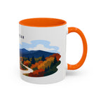 Shenandoah National Park Coffee Mug | Solid Color Block Park Souvenir | 11oz 15oz Accent Mug