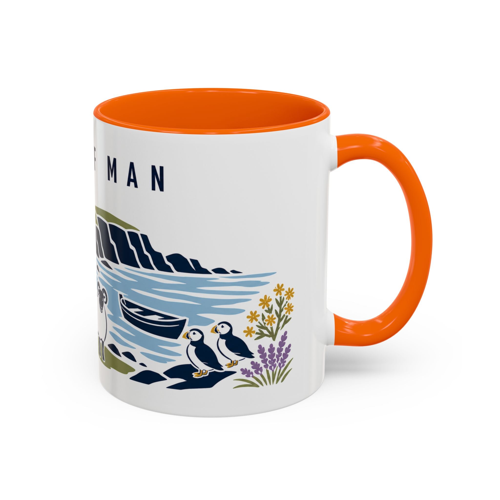 Isle of Man Coffee Mug | Travel Souvenir Accent Mug | Country Gift Ceramic Cup 11oz 15oz
