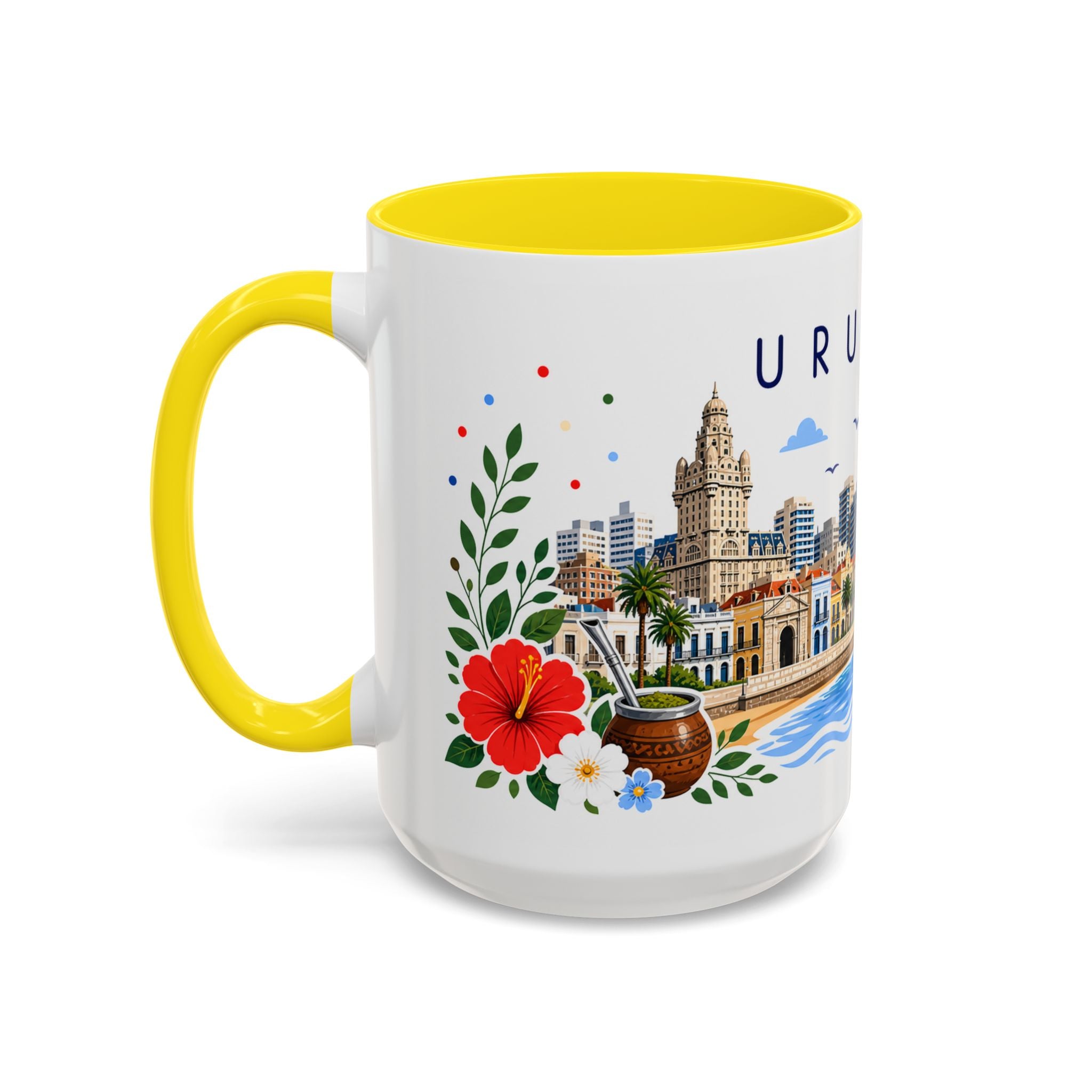 Uruguay Coffee Mug | Travel Souvenir Accent Mug | Place Gift Ceramic Cup 11oz 15oz