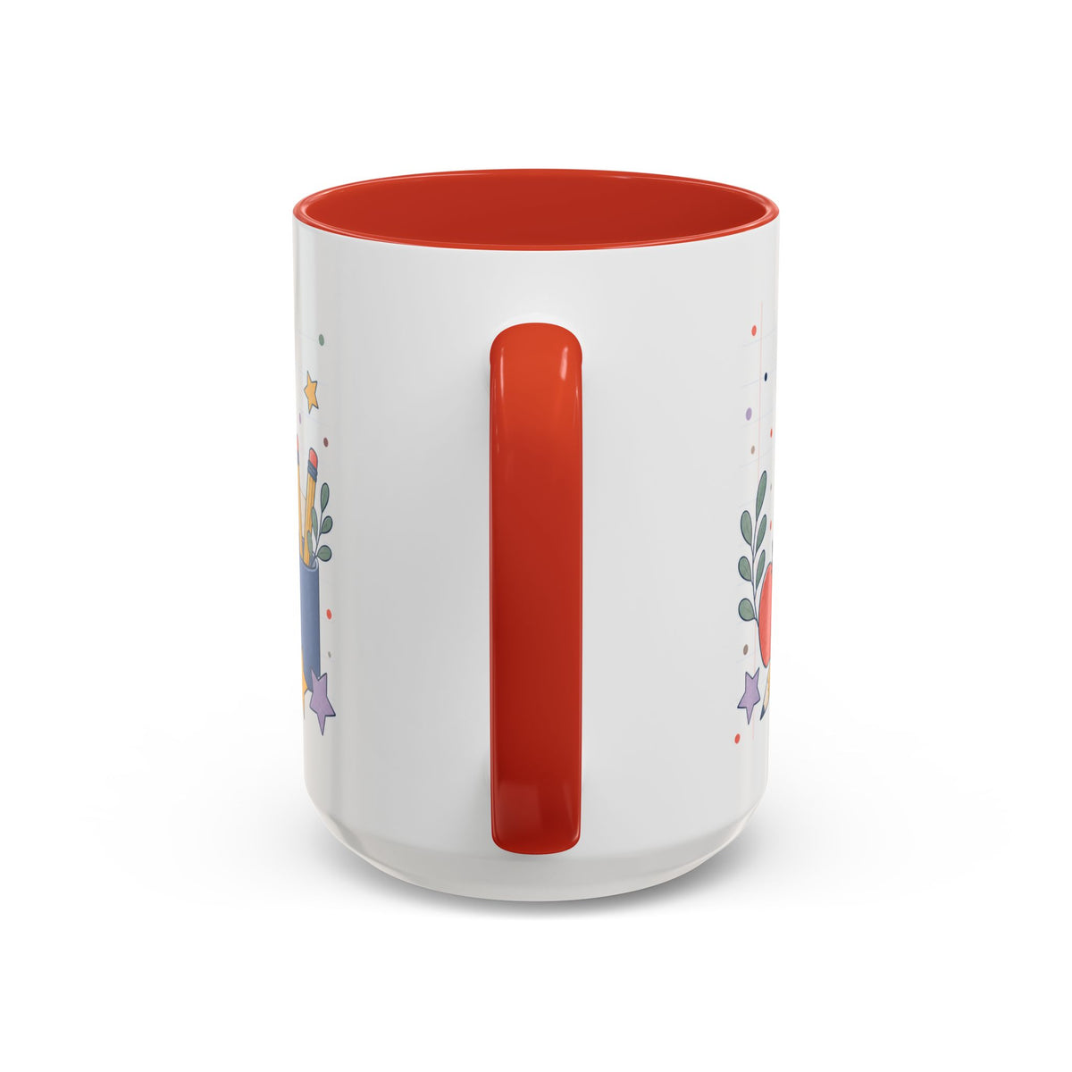 Personalized Teacher Mug | Custom Name Notebook Coffee Cup | Back to School Gift 11oz 15oz