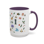 Lisbon Christmas Mug | Watercolor City Souvenir | Ceramic Coffee Cup 11oz 15oz