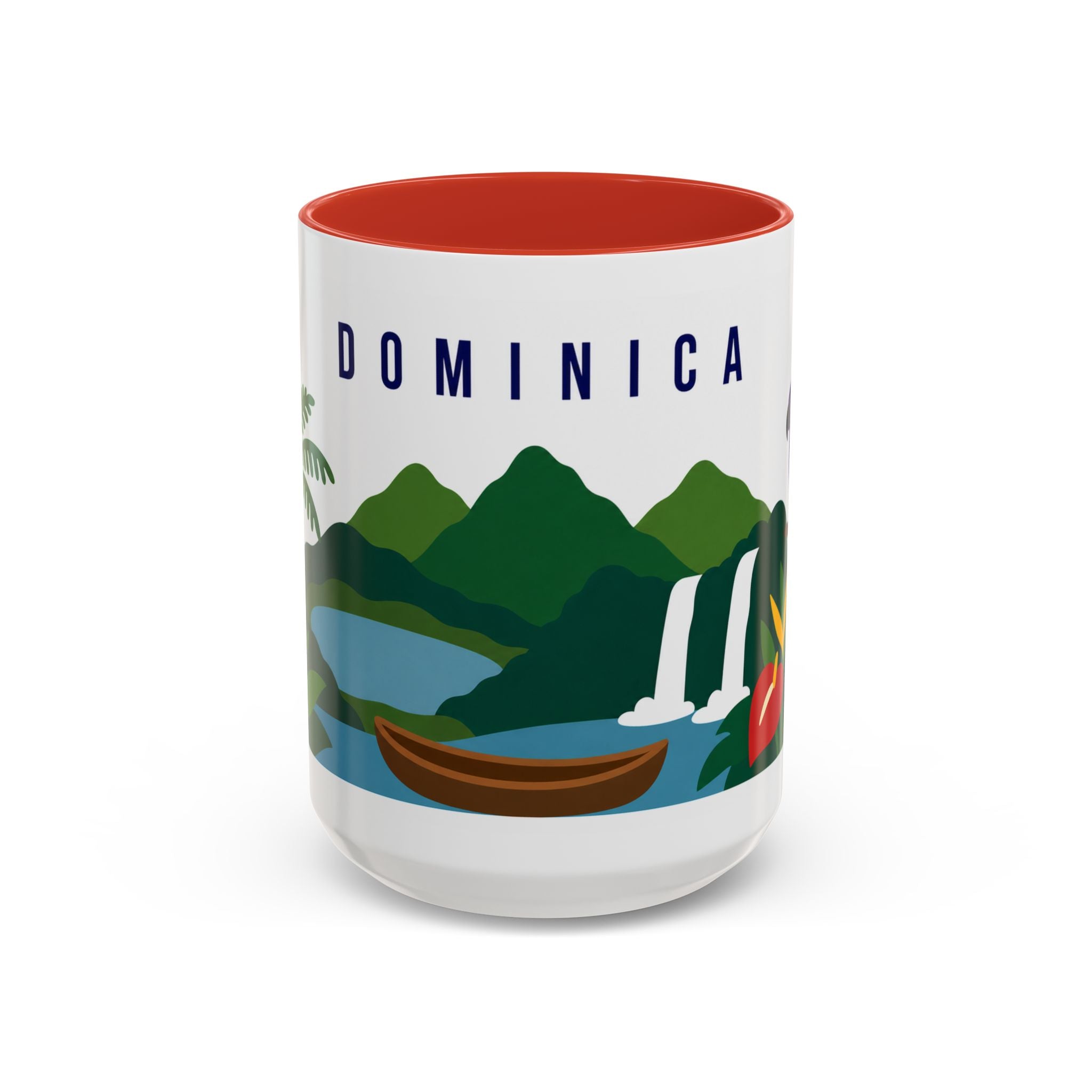 Dominica Coffee Mug | Travel Souvenir Accent Mug | Country Gift Ceramic Cup 11oz 15oz