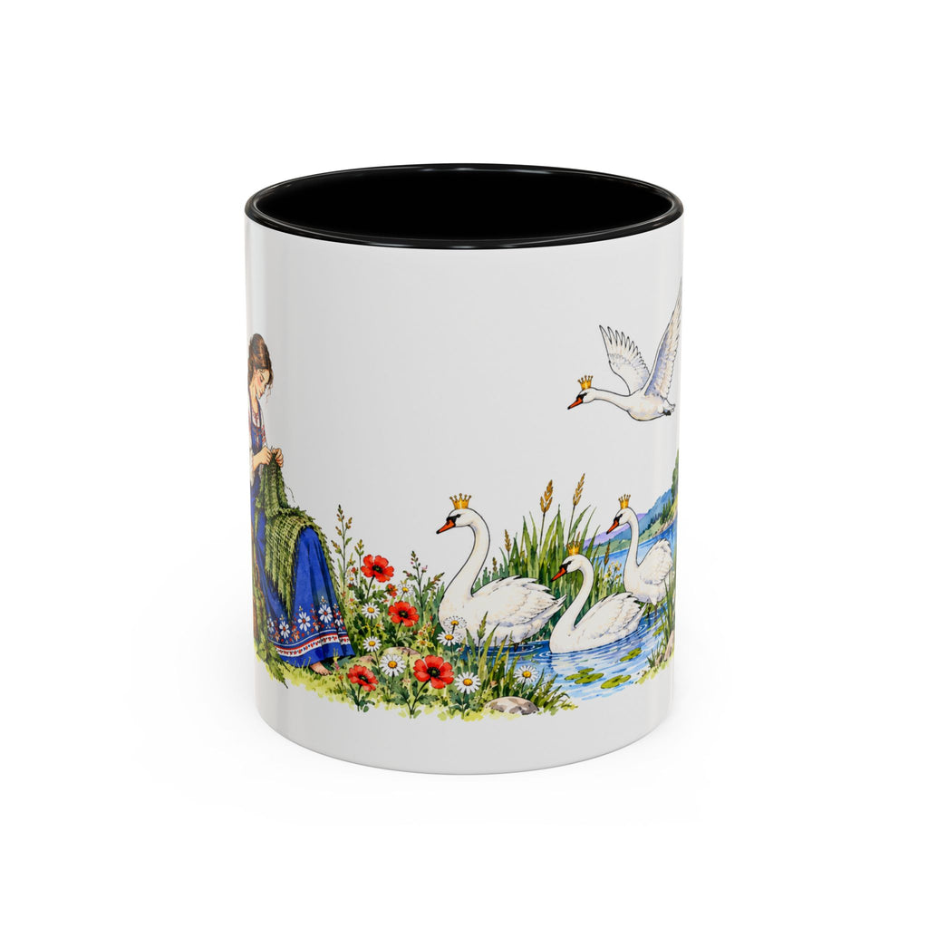 The Wild Swans Mug | Storybook Fairy Tale Accent Coffee Mug | EveryLegend