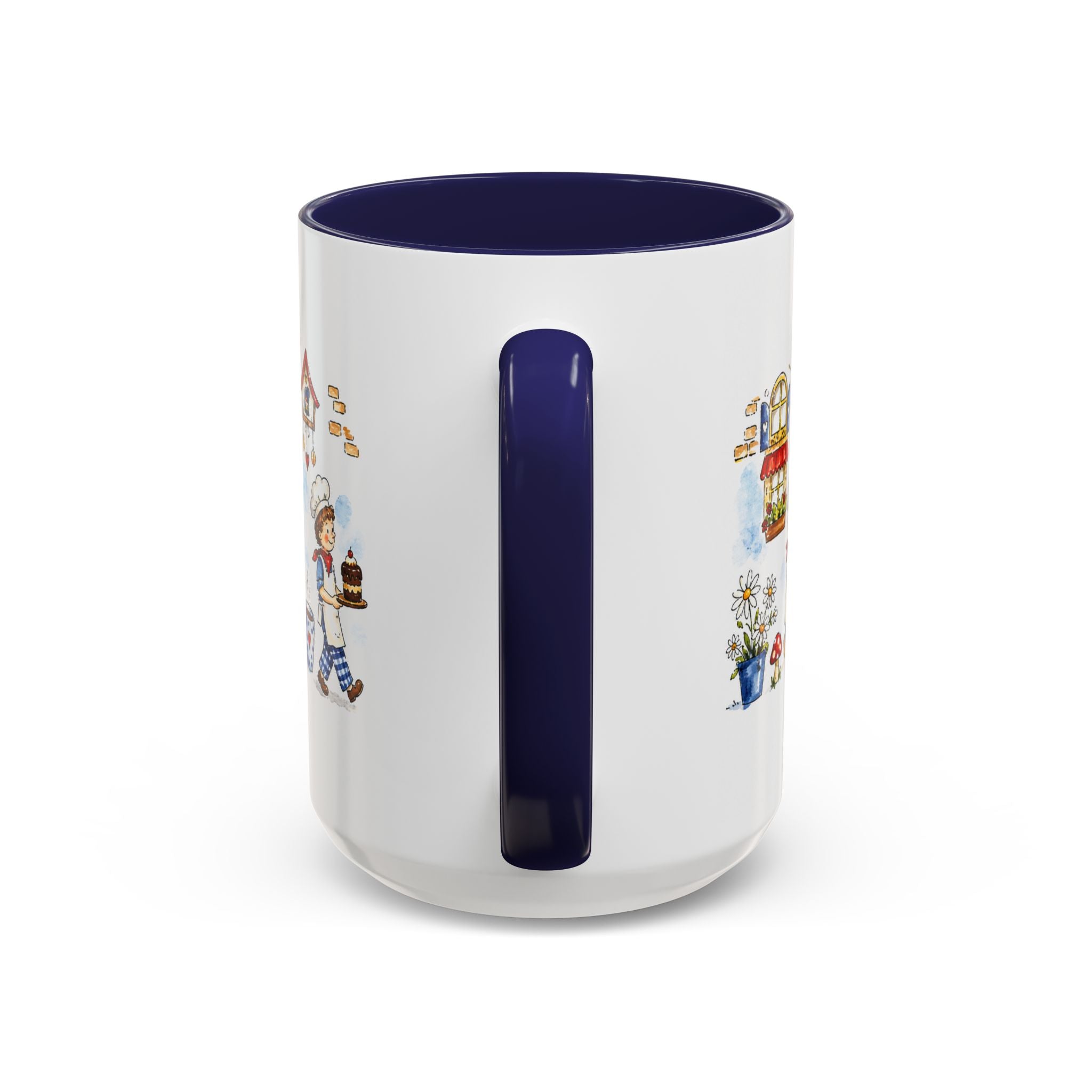 Cozy Bakery Village Mug | Storybook Pastry Accent Coffee Mug | EveryLegend
