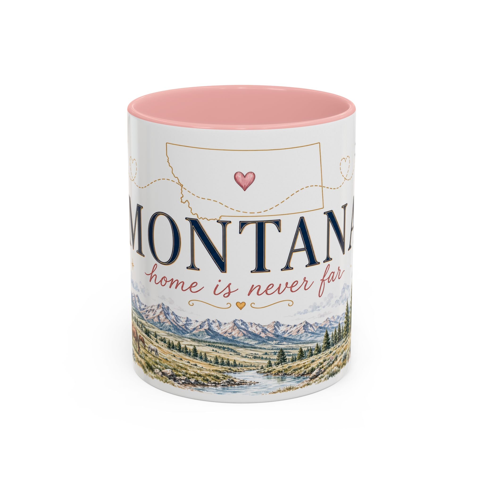 Montana Home State Mug | Moving Away, Long Distance Friendship Gift (11oz 15oz)