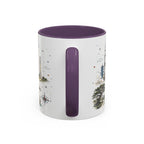 Houston Coffee Mug | Texas Souvenir City Gift | Accent Color Ceramic 11oz 15oz
