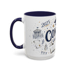 Congrats Graduate Coffee Mug | Class of 2026 Graduation Gift | Accent Color Ceramic 11oz 15oz