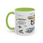Kobuk Valley National Park Coffee Mug | Alaska Arctic Sand Dunes Gift | Accent Color Ceramic 11oz 15oz