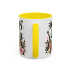Honolulu Coffee Mug | United States Travel Souvenir | Vintage Illustrated City Gift | 11 oz 15 oz Accent Mug