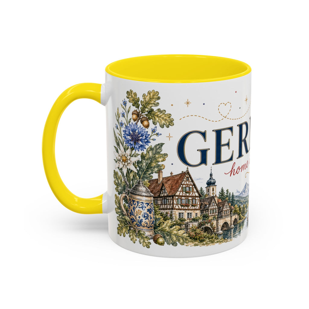Germany Home Country Mug | Moving Away Gift | Long Distance Friendship | 11 oz 15 oz Accent Mug