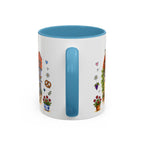 Rothenburg Illustrated Travel Mug | Germany Souvenir Accent Coffee Mug | 11oz 15oz Ceramic Cup