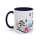 South Korea Coffee Mug | Travel Souvenir Accent Mug | Country Gift Ceramic Cup 11oz 15oz