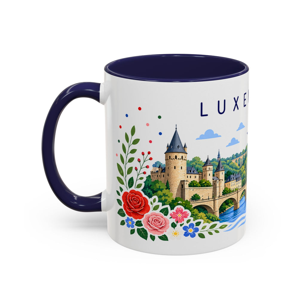 Luxembourg Coffee Mug | Travel Souvenir Accent Mug | Place Gift Ceramic Cup 11oz 15oz