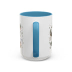 Acadia Coffee Mug | National Park Hiking Coastal Gift | Accent Color Ceramic 11oz 15oz