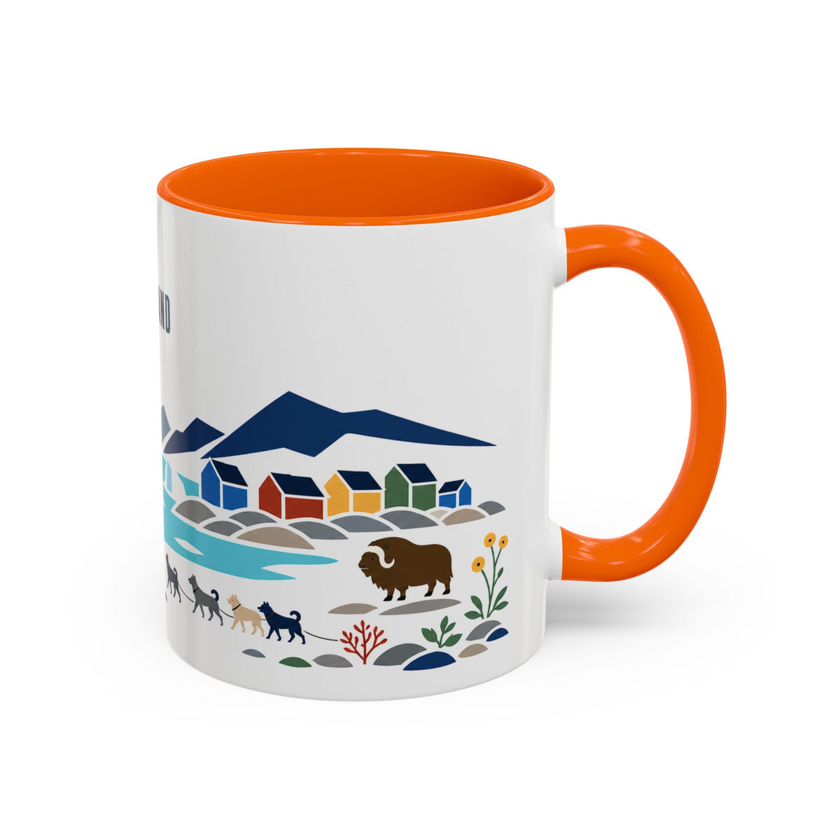 Greenland Coffee Mug | Travel Souvenir Accent Mug | Country Gift Ceramic Cup 11oz 15oz