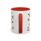 Mississippi Magnolia Mug, State Flower Floral Coffee Cup, 11oz Botanical Gift