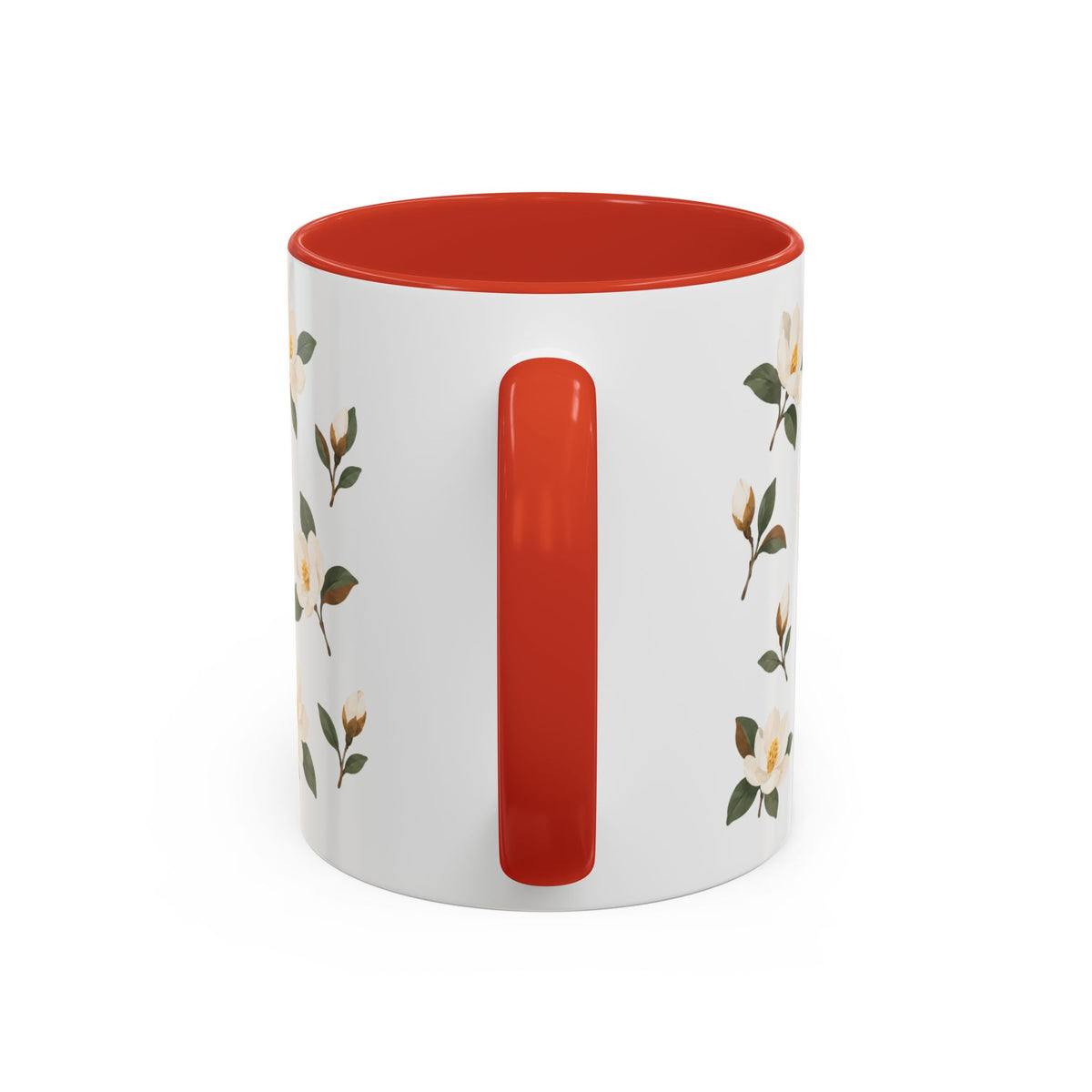 Mississippi Magnolia Mug, State Flower Floral Coffee Cup, 11oz Botanical Gift