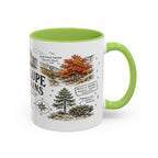 Guadalupe Mountains National Park Coffee Mug | Texas Desert Peaks Hiking Gift | Accent Color Ceramic 11oz 15oz