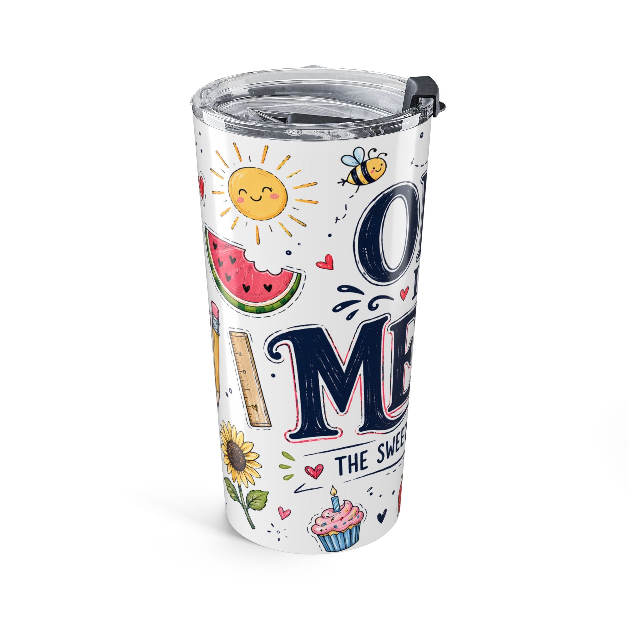 One in a Melon 20oz Tumbler | Sweetest Teacher Appreciation Gift | Insulated Stainless Steel Travel Cup