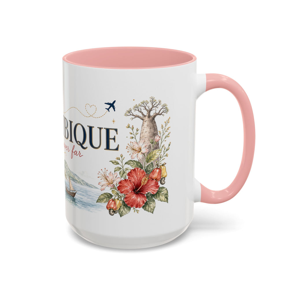 Mozambique Home Country Mug | Moving Away Gift | Long Distance Friendship | 11 oz 15 oz Accent Mug
