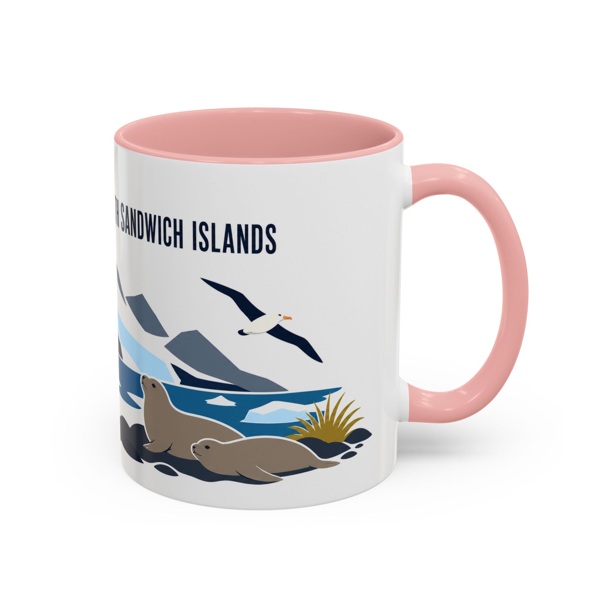 South Georgia and South Sandwich Islands Coffee Mug | Travel Souvenir Accent Mug | Country Gift Ceramic Cup 11oz 15oz