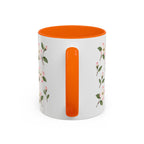 Virginia American Dogwood Mug, State Flower Floral Coffee Cup, 11oz Botanical Gift