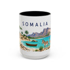 Somalia Coffee Mug | Travel Souvenir Accent Mug | Country Gift Ceramic Cup 11oz 15oz