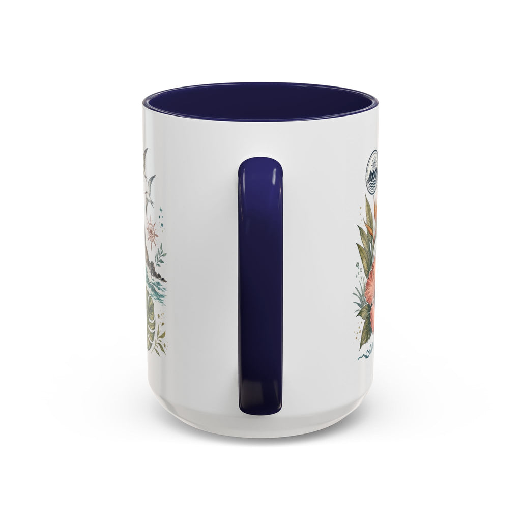Na Pali Coast Mug, Hawaii Travel Souvenir, Bucket List Gift, Accent Ceramic Coffee Mug 11oz 15oz