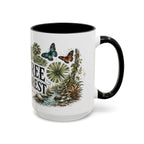 Daintree Rainforest Mug, Australia Travel Souvenir, Bucket List Gift, Accent Ceramic Coffee Mug 11oz 15oz