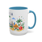 Nigeria Coffee Mug | Travel Souvenir Accent Mug | Country Gift Ceramic Cup 11oz 15oz