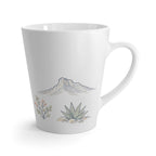 Guadalupe Mountains National Park Latte Mug | Pastel Watercolor Nature Coffee Cup | 12 oz Travel Souvenir Gift