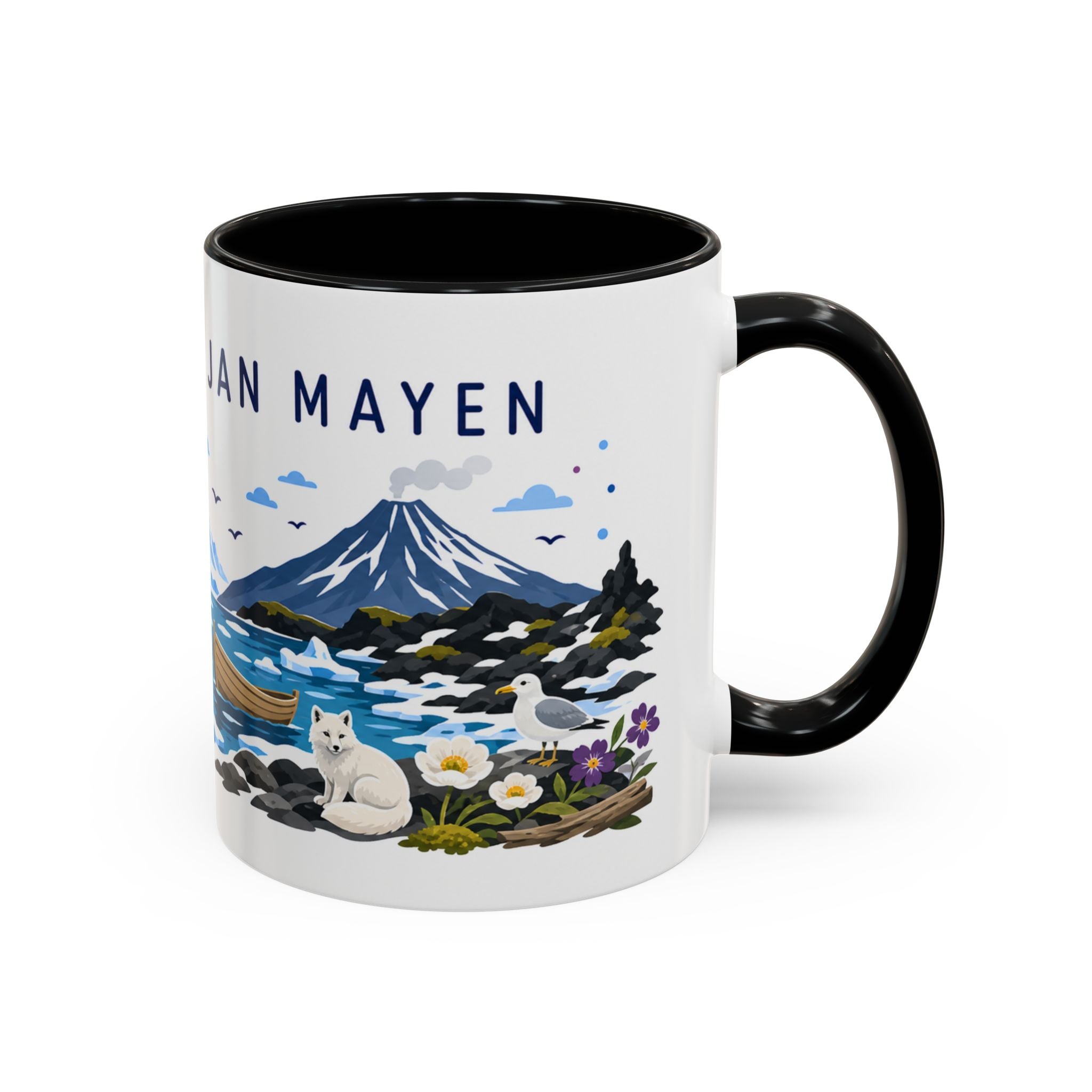 Svalbard & Jan Mayen Coffee Mug | Travel Souvenir Accent Mug | Country Gift Ceramic Cup 11oz 15oz