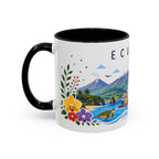 Ecuador Coffee Mug | Travel Souvenir Accent Mug | Place Gift Ceramic Cup 11oz 15oz