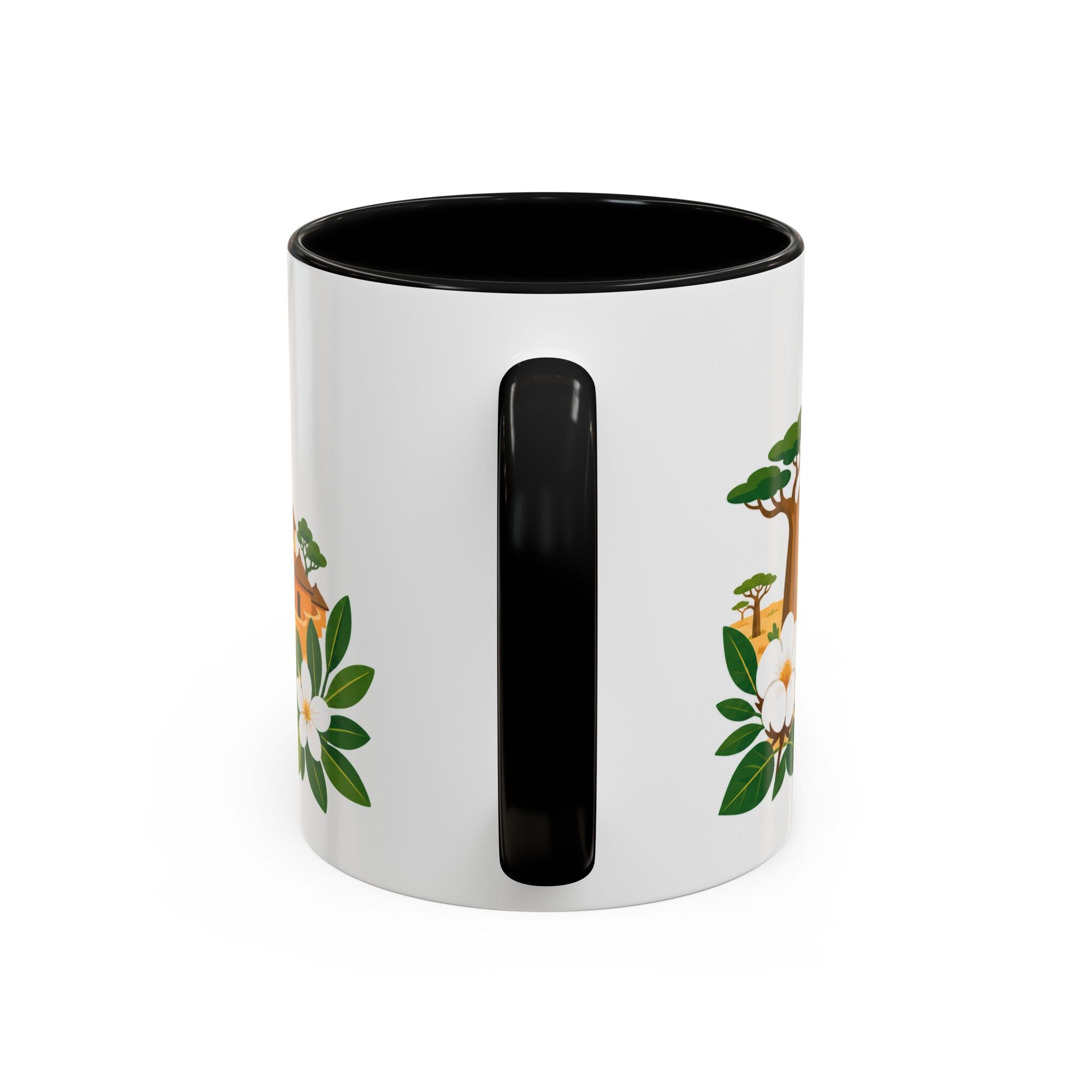 Burkina Faso Coffee Mug | Travel Souvenir Accent Mug | Country Gift Ceramic Cup 11oz 15oz