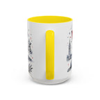 O Canada True North Coffee Mug | Canadian Pride Gift | Accent Color Ceramic 11oz 15oz