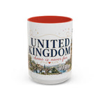 United Kingdom Home Country Mug | Moving Away Gift | Long Distance Friendship | 11 oz 15 oz Accent Mug