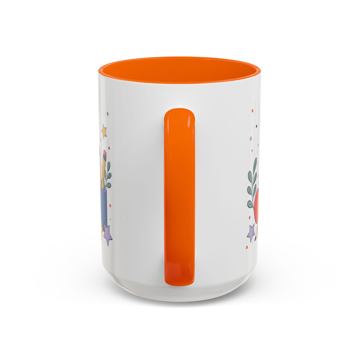 Personalized Teacher Mug | Custom Name Notebook Coffee Cup | Back to School Gift 11oz 15oz