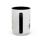 Cesky Krumlov Illustrated Travel Mug | Czechia Souvenir Accent Coffee Mug | 11oz 15oz Ceramic Cup