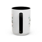 Bali Coffee Mug | Indonesia Souvenir Travel Gift | Accent Color Ceramic 11oz 15oz